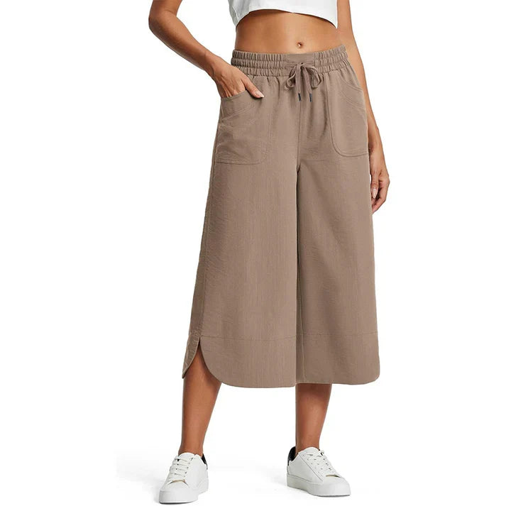 Aina - Pantalones cropped transpirables