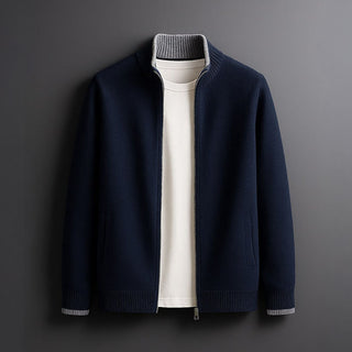 Harvey™ | Cárdigan elegante de lana con cremallera